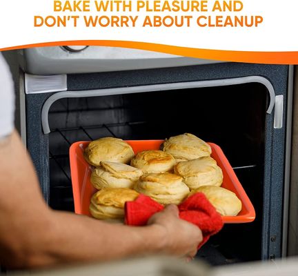 Un buen precio. Silicón no tóxico resistente al calor que cuece a Tray Cookie Pan Multipurpose en línea