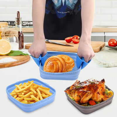 Un buen precio. Silicón Microwaveable que cuece a Tray Cake Mold Odorless Practical en línea