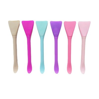 Un buen precio. OEM Silicona máscara facial cepillos de barro máscara aplicador cepillo para BB CC crema loción corporal en línea