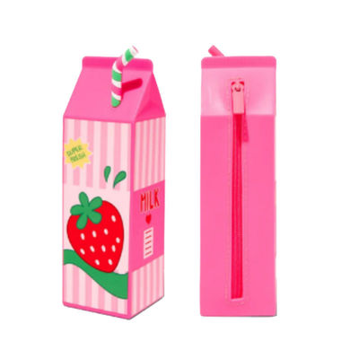 Un buen precio. Suministros de oficina de la escuela caja de lápiz de silicona escuela organizar bolsa bolso de lápiz de gran capacidad bolso para niño en línea