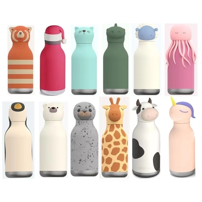 Un buen precio. Custom Silicone Lid Stainless Steel Water Bottle for Kids en línea