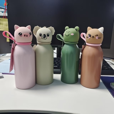 Un buen precio. Eco-Friendly Stainless Steel Water Bottle with Animal Head Lid for Kids en línea