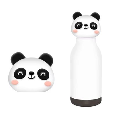 Un buen precio. 16 Ounce Insulated Stainless Steel Water Bottle with Detachable Soft Animal Head for Kids and Teens en línea