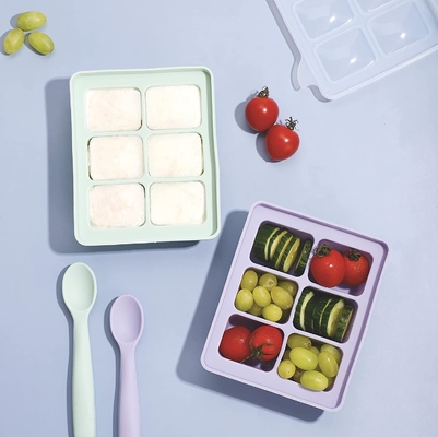 Un buen precio. Bandeja de hielo hermética portátil del silicón, molde no tóxico del silicón para el helado en línea