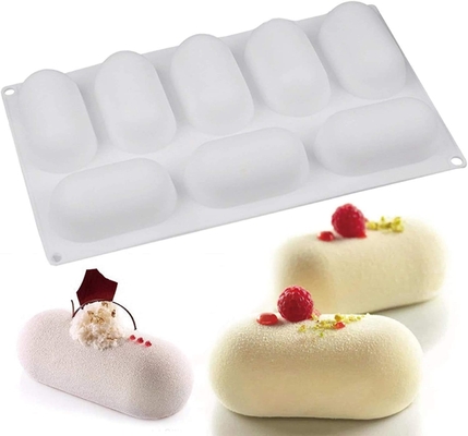 Un buen precio. Bandejas del horno impermeables no tóxicas del silicón, moldes inodoros del silicón para los postres en línea