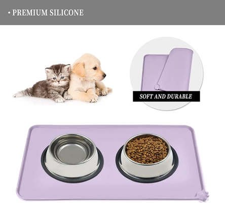 Un buen precio. Proveedores multiusos del animal doméstico del silicón que alimentan a Mat Nontoxic Practical en línea