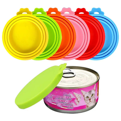 Un buen precio. BPA FreeFood puede tapa de silicona de alimentos para mascotas puede cubrir para el perro comida para gatos, una lata de tapa se ajusta a la mayoría del tamaño estándar de la lata de comida para perros y gatos en línea
