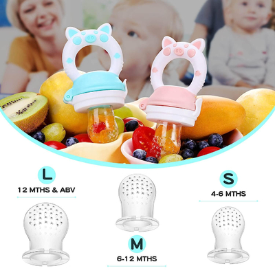 Un buen precio. Artículo multicolor del silicón de la comida del pacificador inofensivo infantil de Teether en línea