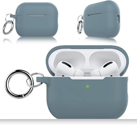 Un buen precio. Caja protectora inofensiva del silicón de la electrónica para práctico a prueba de choques de Airpods en línea