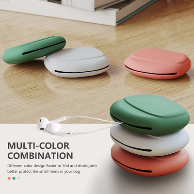 Un buen precio. Caso no tóxico inodoro de Airpods del silicón, bolsa amortiguador del auricular del silicón en línea