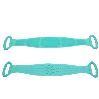 Depurador trasero de la ducha flexible portátil del silicón, cepillo anti del cuerpo del baño del silicón del resbalón