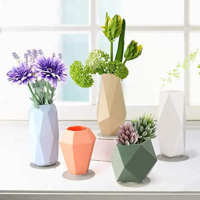 Un buen precio. Práctico multicolor inofensivo del silicón de la flor del pote no tóxico de la botella en línea