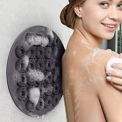 Un buen precio. El masaje del baño del depurador del silicón rellena lavable no tóxico para el cuerpo en línea