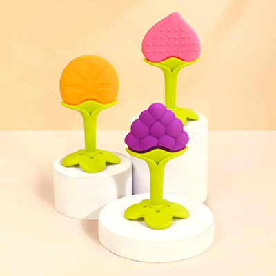 Un buen precio. Silicón inodoro reutilizable Teether, juguete sensorial multiusos del bebé el echar los dientes en línea