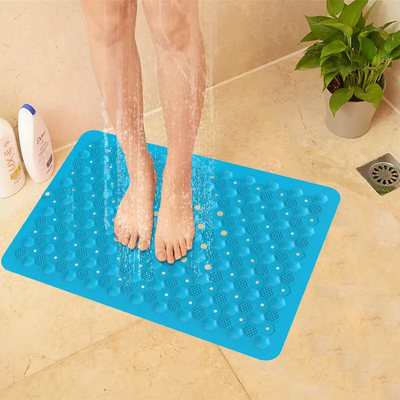 Un buen precio. Estera de ducha rectangular práctica de la succión, estera de baño de Gorilla Grip Patented Shower And en línea