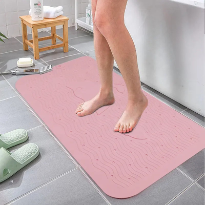 Un buen precio. No ducha lavable Mat Odorless Nontoxic BPA del silicón del resbalón libre en línea