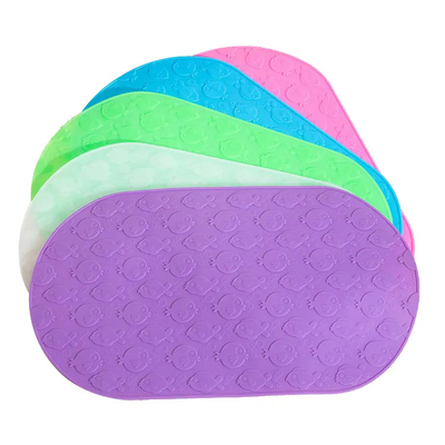 Un buen precio. Ducha durable multicolora Mat With Suction Cup Portable del silicón en línea