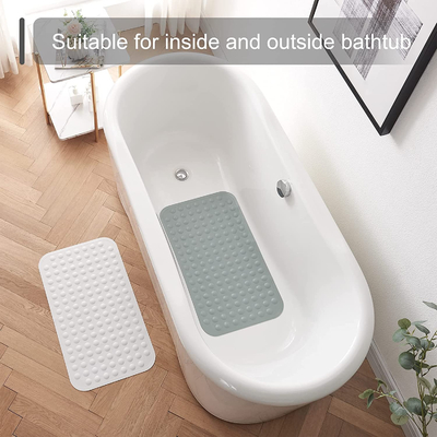 Un buen precio. El silicón lavable robusto no desliza la forma de Mat For Bathroom Rectangular del baño en línea