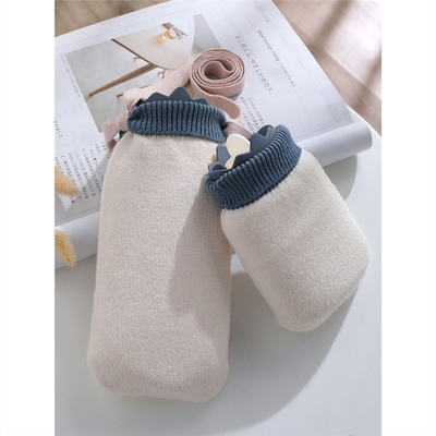 Un buen precio. Bolsa de agua caliente de silicona duradera libre de BPA colores aleatorios para compresión caliente y terapia térmica en línea