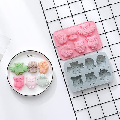 Un buen precio. Animales en 3D Molde de silicona con tema horneado bandeja de molde de bricolaje herramienta de horneado para pastel de chocolate postre dulces mousse pastelería en línea