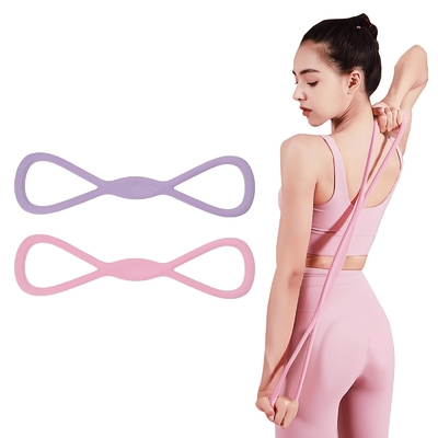 Un buen precio. Figura 8 de silicona Gimnasio Equipo de ejercicios de cuerda de goma para yoga de fisioterapia en línea