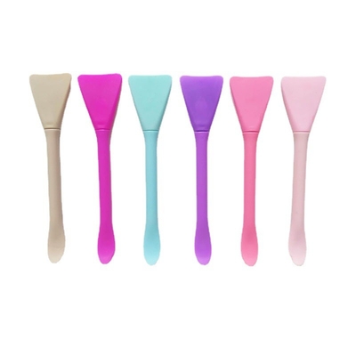 Un buen precio. OEM Silicona máscara facial cepillos de barro máscara aplicador cepillo para BB CC crema loción corporal en línea
