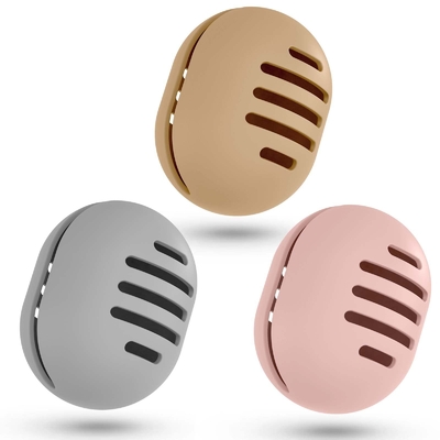 FDA Soporte de esponja para maquillaje de silicona Lavable Respirable Para viajes Esenciales Contenedor de licuador
