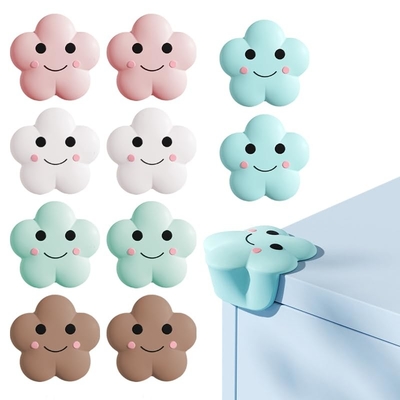 Un buen precio. Niños Protectores de esquina de silicona de grado alimenticio Muebles Protectores de esquina de borde Adhesivos de seguridad en línea