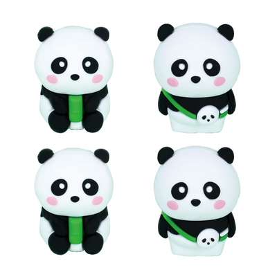 Aceptado por OEM Penda Pequeño Panda Aguilador de lápiz manual para suministros escolares de oficina