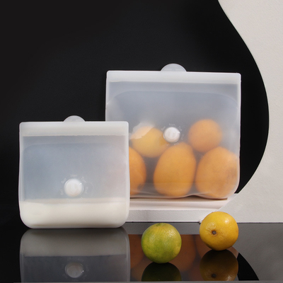 Un buen precio. Bolsas de almacenamiento de alimentos reutilizables Bolsas de sándwich de silicona sin BPA Bolsas de congelador de galones reutilizables para lavavajillas Horno de microondas en línea