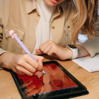 Un buen precio. Capa de silicona para lápiz de manzana cubierta protectora antideslizante manga accesorios para piel IpadCase en línea
