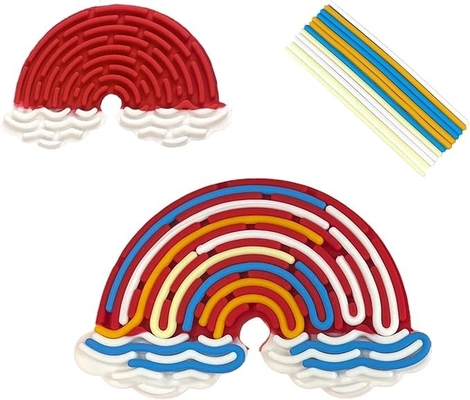 Tabla de actividad sensorial juguete de silicona diseñado para calmar el estrés ansiedad TDAH autismo