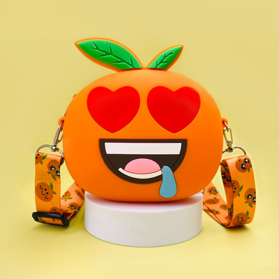 Un buen precio. Bolso de silicona Mini Moneda Bolso de hombro Bolso de dibujos animados para niños Bolso para niños Bolso de hombro para niños Niñas pequeñas en línea