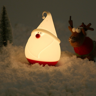 Un buen precio. Luz de Navidad para Niños Lámpara Lámpara Bonita 16 Colores Toque Silicona Niños Luz de Noche USB Recargable Baby Luces de Noche en línea