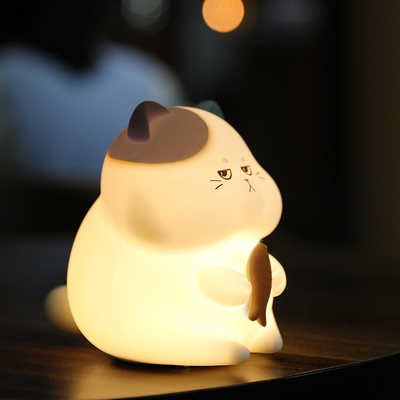 Luz nocturna para niños 16 colores oscurecible para niños lámpara de luz nocturna recargable de silicona remoto luz nocturna para la guardería del bebé