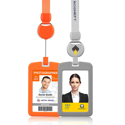 Un buen precio. Oficina de la escuela de identificación de tarjetas de crédito de proximidad llave sin sabor de tarjeta de identificación verde poseedor de protector bolso en línea