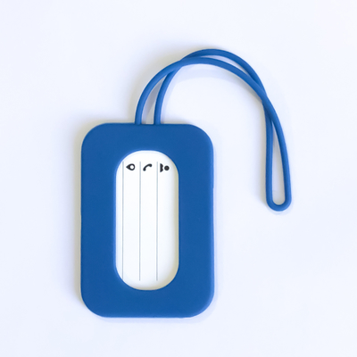 Un buen precio. Etiquetas de equipaje de dibujos animados Etiquetas de maletas coloridas de silicona Tarjeta de identificación para viajeros creativos en línea