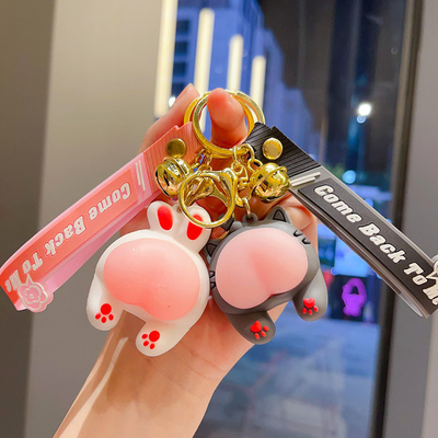 Un buen precio. Cartoon y Modern Kawaii Accesorios de llavero para automóviles Bolso de mano Clavero personalizado en línea