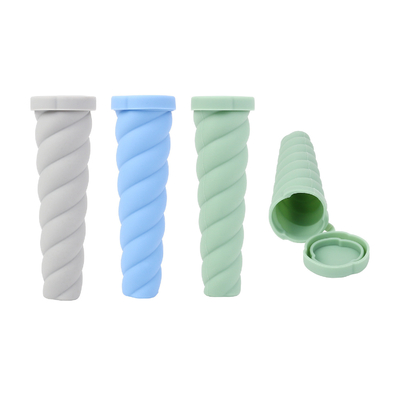 Un buen precio. Molde para helados, 6 piezas de silicona, fabricante de helados sin goteo para niños, tubos de congelador sin BPA con tapas, para bocadillos, helados, palos de yogur, jugos, helados de caramelo en línea