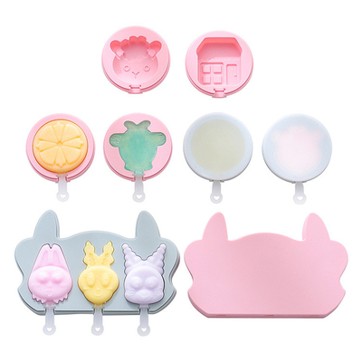 Un buen precio. Molde para helados de silicona, mini molde para helados para niños Formas lindas para bebés Molde para helados de silicona sin BPA Molde para helados reutilizables en línea