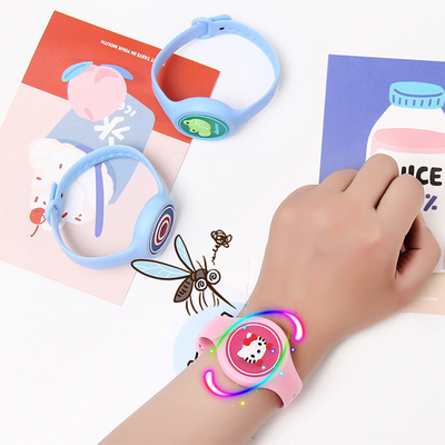 Un buen precio. Brazalete de mosquito de silicona ajustable ️ Repelente de insectos no tóxico, hipoalergénico y reutilizable para viajes, senderismo y actividades al aire libre en línea