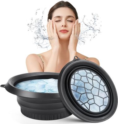 Cuenco de hielo plegable de usos múltiples