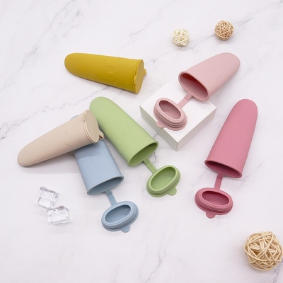 Popsicle Molds,6 Pieces Silicone Ice Pop Molds,Drip Free Popsicle Maker For Kids,BPA Free Freezer Tubes With Lids,For Snacks,Popsicle,Yogurt Sticks,Juice,Ice Candy Pops