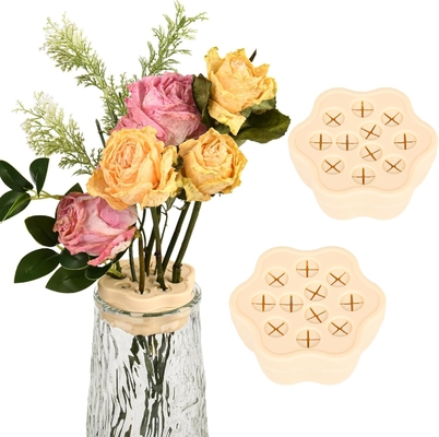 Un buen precio. Portaespirales de silicona Ikebana, portaespirales blancos para flores, portaespirales mejorados para jarrones, portaespirales para bricolaje de bouquet Twister en línea