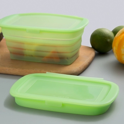Un buen precio. Fiambrera cuadrada de silicona pura – 100% de grado alimenticio, sin BPA, a prueba de fugas, apta para microondas y congelador, recipiente reutilizable para preparar comidas, almuerzos de oficina, meriendas para niños, camping y almacenamiento de alimentos ecológico en línea