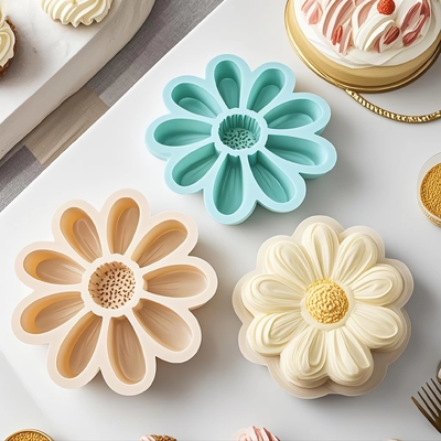 Un buen precio. Silicone Large Flower Cake Mould For Chocolate Jello Candy Silicone Baking Molds For Cakes,9 Inch Non-Stick Fluted Tube Cake Pans Round Baking Molds For Cheese Cake,Chocolate Cake, Rainbow Cakes en línea