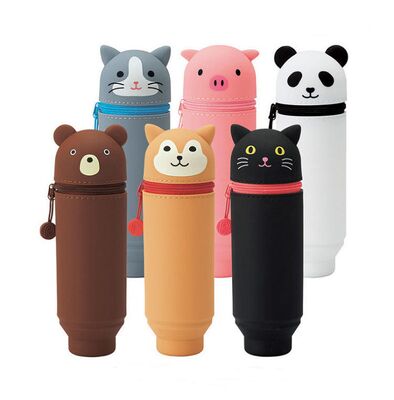 calidad Bolsa redonda de lápiz personalizada sí, con costura reforzada garantiza una durabilidad duradera adecuada para manejo frecuente fábrica