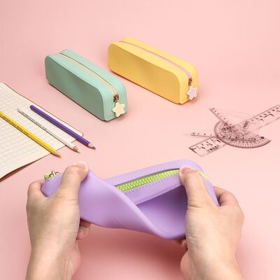 Un buen precio. Bolsa de monedas de silicona resistente 110g Material de silicona ligero y flexible adecuado para el almacenamiento seguro de monedas y fácil manejo en línea
