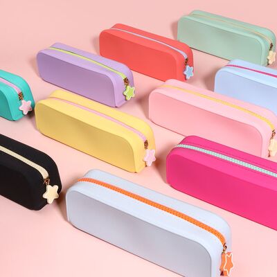 Un buen precio. Bolsa de lápiz personalizada con gran durabilidad diseñada para mantener los instrumentos de escritura seguros y organizados durante el viaje en línea