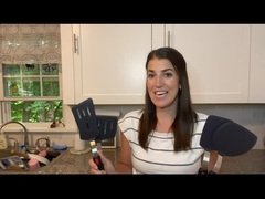 Conjunto de espátulas de silicona para cocinar resistentes al calor